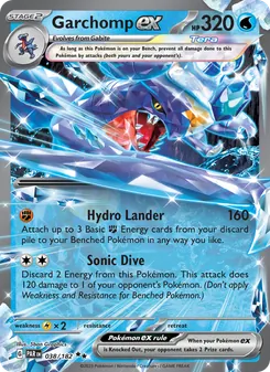 Garchomp ex (Paradox Rift 38)