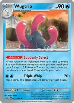 Wugtrio (Paradox Rift 53)