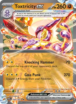 Toxtricity ex (Paradox Rift 100)