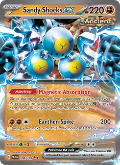 Sandy Shocks ex (Paradox Rift 108)