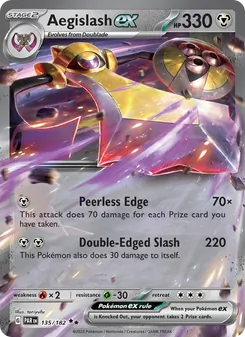 Aegislash ex (Paradox Rift 135)