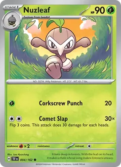 Nuzleaf (Temporal Forces 4)