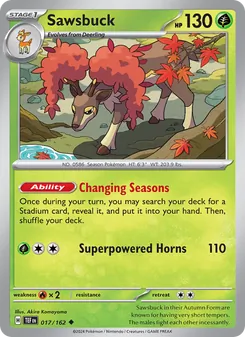 Sawsbuck (Temporal Forces 17)