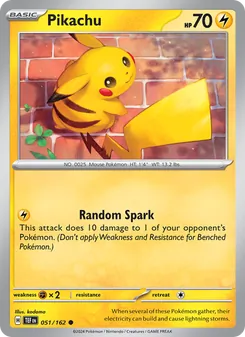 Pikachu (Temporal Forces 51)