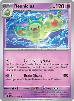 Reuniclus (Temporal Forces 72)