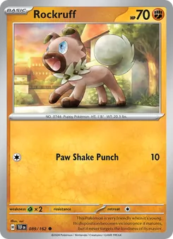 Rockruff (Temporal Forces 89)
