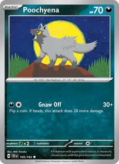 Poochyena (Temporal Forces 105)