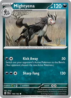 Mightyena (Temporal Forces 106)