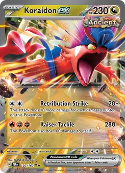 Koraidon ex (Temporal Forces 120)
