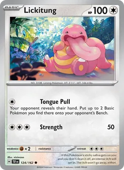 Lickitung (Temporal Forces 124)