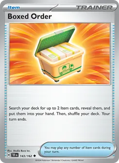 Boxed Order (Temporal Forces 143)
