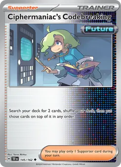 Ciphermaniac's Codebreaking (Temporal Forces 145)