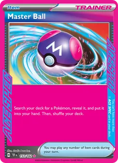 Master Ball (Temporal Forces 153)