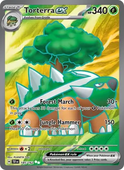 Torterra ex (Temporal Forces 185)