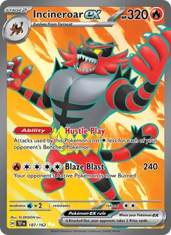 Incineroar ex (Temporal Forces 187)