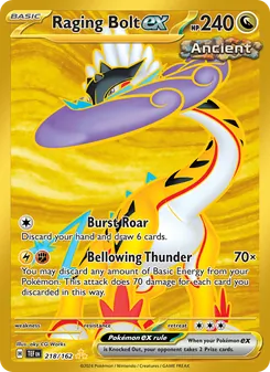 Raging Bolt ex (Temporal Forces 218)