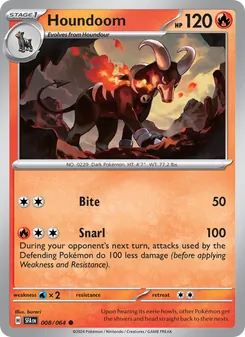 Houndoom (Shrouded Fable 8)