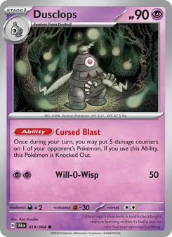 Dusclops (Shrouded Fable 19)