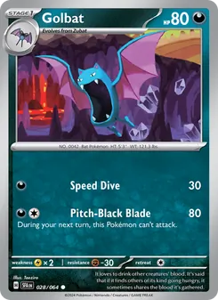 Golbat (Shrouded Fable 28)