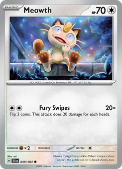 Meowth (Shrouded Fable 48)