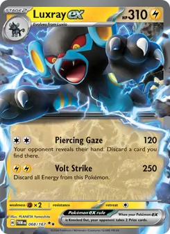Luxray ex (Twilight Masquerade 68)