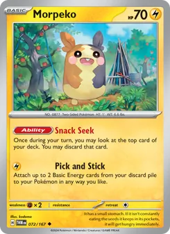 Morpeko (Twilight Masquerade 72)