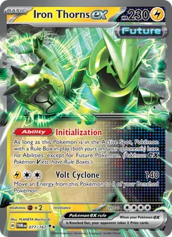 Iron Thorns ex (Twilight Masquerade 77)