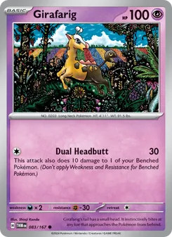 Girafarig (Twilight Masquerade 83)