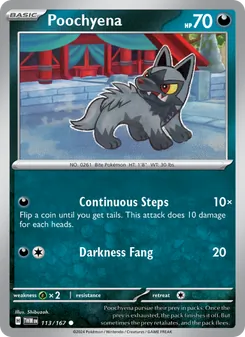 Poochyena (Twilight Masquerade 113)