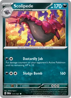 Scolipede (Twilight Masquerade 117)