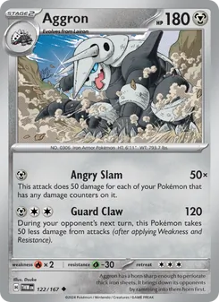 Aggron (Twilight Masquerade 122)