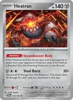 Heatran (Twilight Masquerade 123)