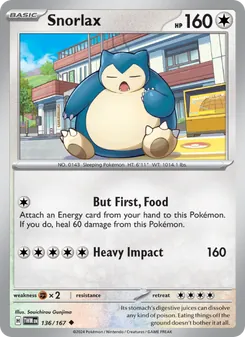 Snorlax (Twilight Masquerade 136)
