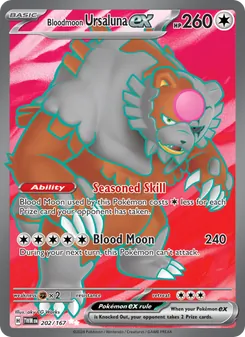 Bloodmoon Ursaluna ex (Twilight Masquerade 202)
