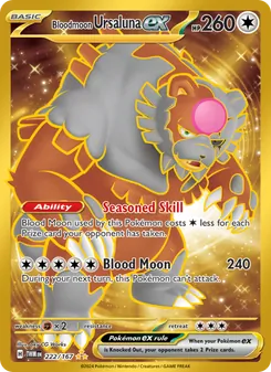 Bloodmoon Ursaluna ex (Twilight Masquerade 222)