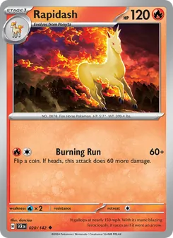 Rapidash (Stellar Crown 20)