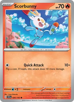 Scorbunny (Stellar Crown 26)