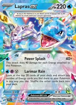 Lapras ex (Stellar Crown 32)