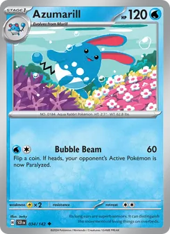 Azumarill (Stellar Crown 34)
