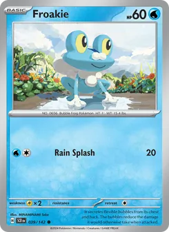 Froakie (Stellar Crown 39)