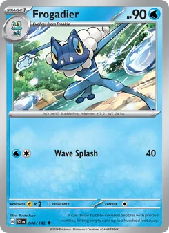 Frogadier (Stellar Crown 40)