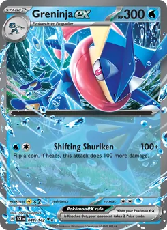 Greninja ex (Stellar Crown 41)