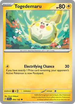 Togedemaru (Stellar Crown 54)