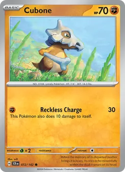 Cubone (Stellar Crown 72)
