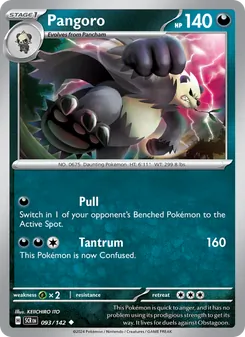 Pangoro (Stellar Crown 93)