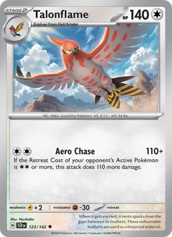 Talonflame (Stellar Crown 123)