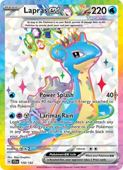 Lapras ex (Stellar Crown 158)
