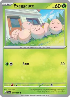 Exeggcute (Prismatic Evolutions 1)