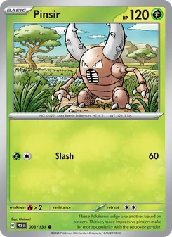 Pinsir (Prismatic Evolutions 3)