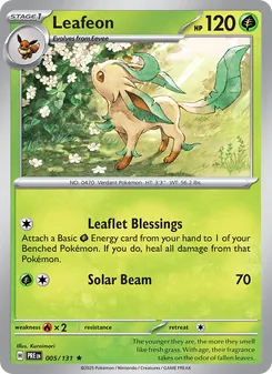 Leafeon (Prismatic Evolutions 5)
